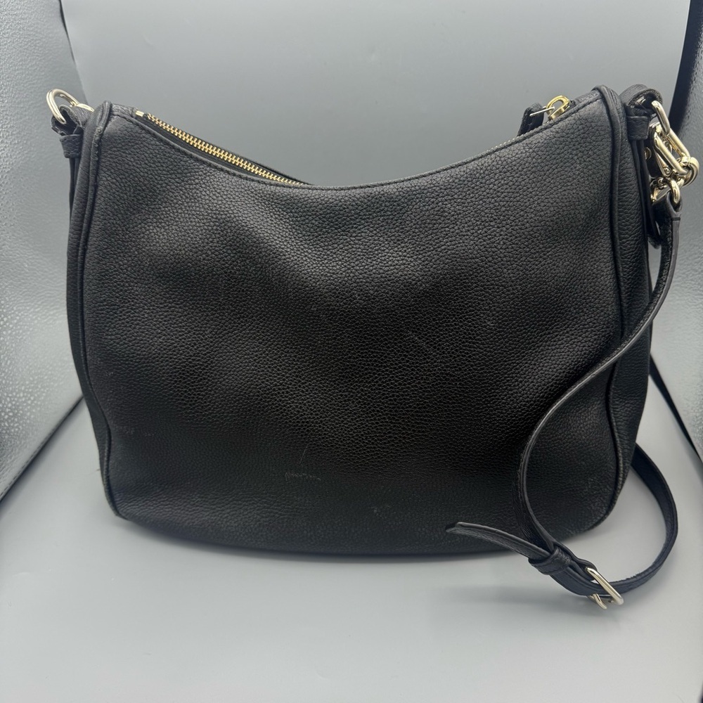 Kate Spade Mulberry Street Vivian Shoulder Black Leather Bag - Picture 8 of 15